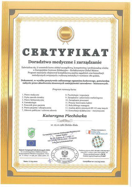 certyfikat 126
